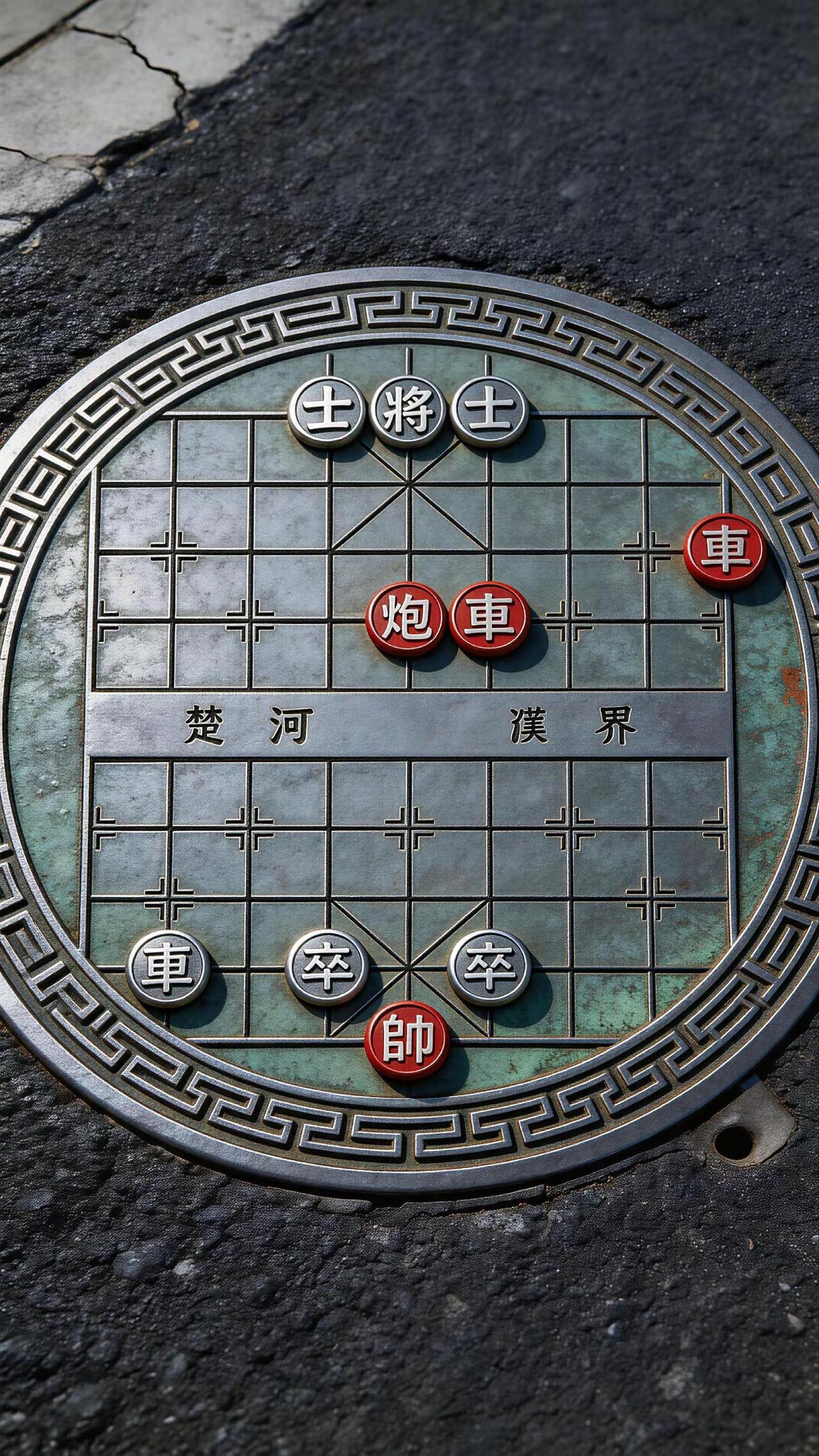 元芳你怎么看。象棋残局