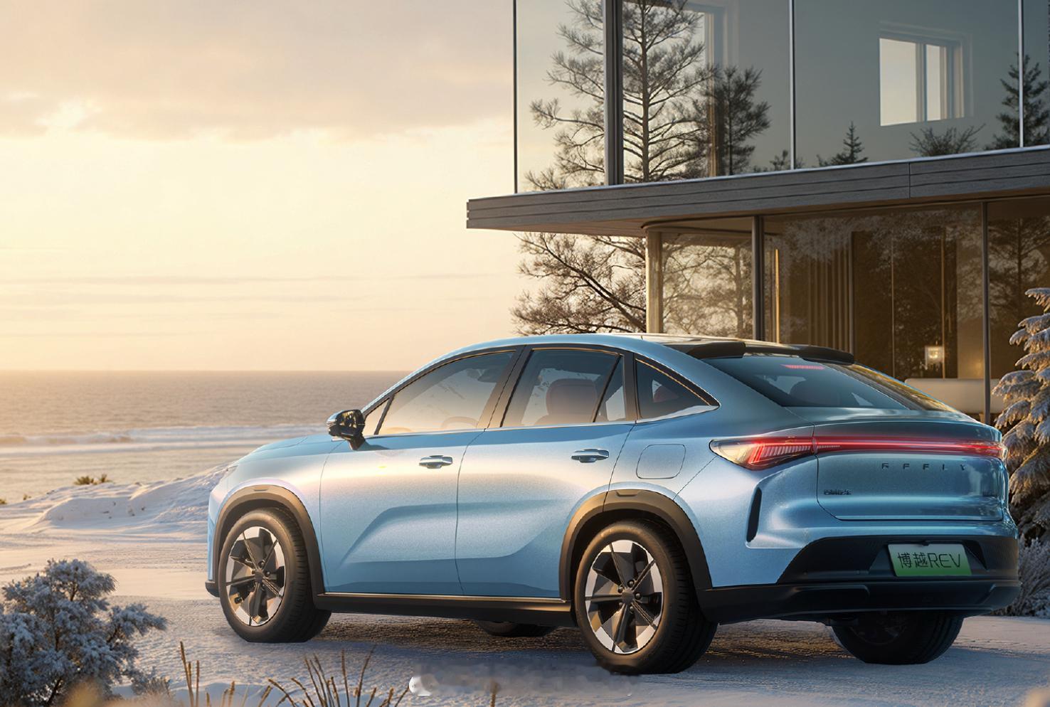 吉利大体系下首款增程SUV来了，属于中国星博越REV定位紧凑型SUV综合续航1