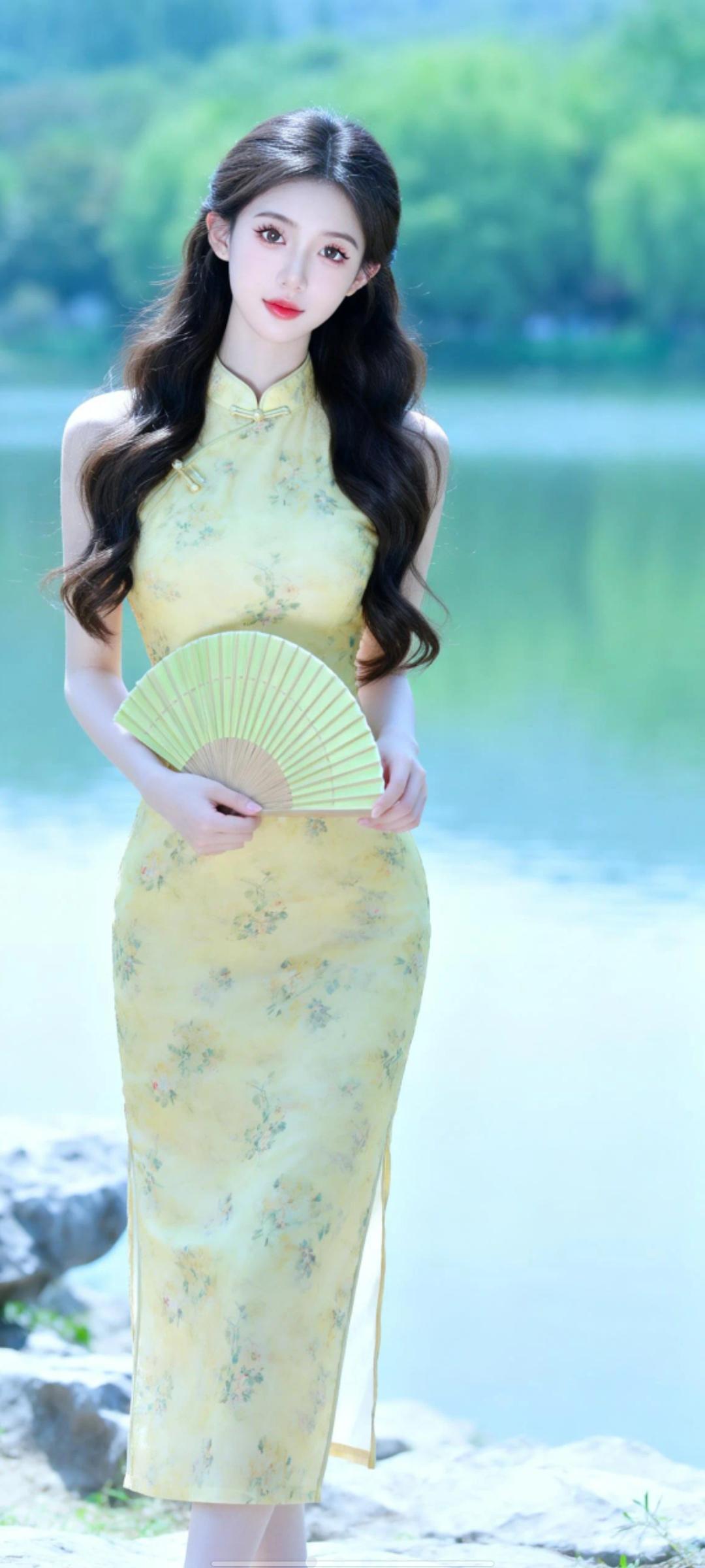 旗袍美女喜欢吗？