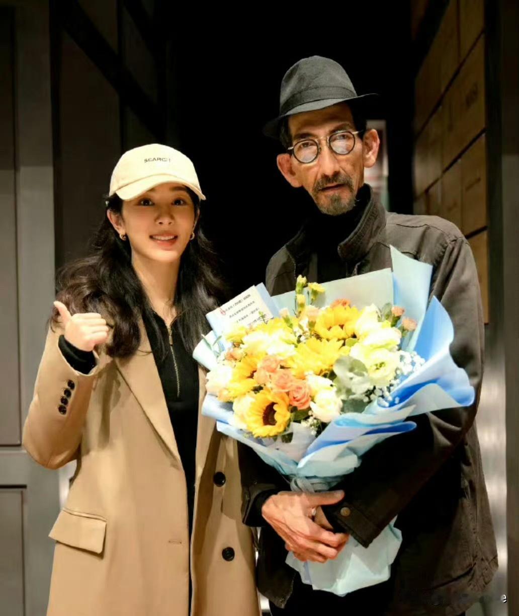 1月5日，杨紫和车保罗二次合作！杨紫对车保罗老师的欣赏从不是空话！继《要久久