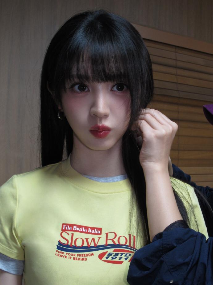 王亚飞给田曦薇化的夏日草莓汽水妆，特别元气特别甜的vv