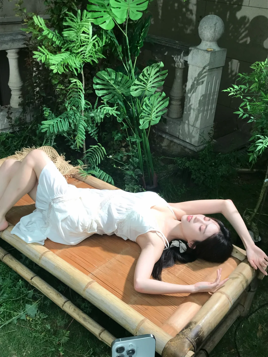 沉溺于绿色的光影🍃拍到超绝花絮啦