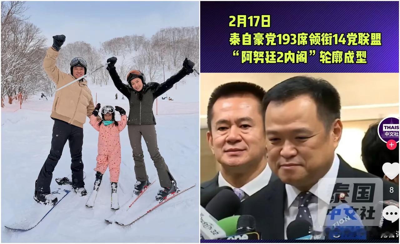 虽然泰国为泰党已经宣布加入阿努廷领导的联合政府，但是泰国前总理佩通坦重返政坛政坛