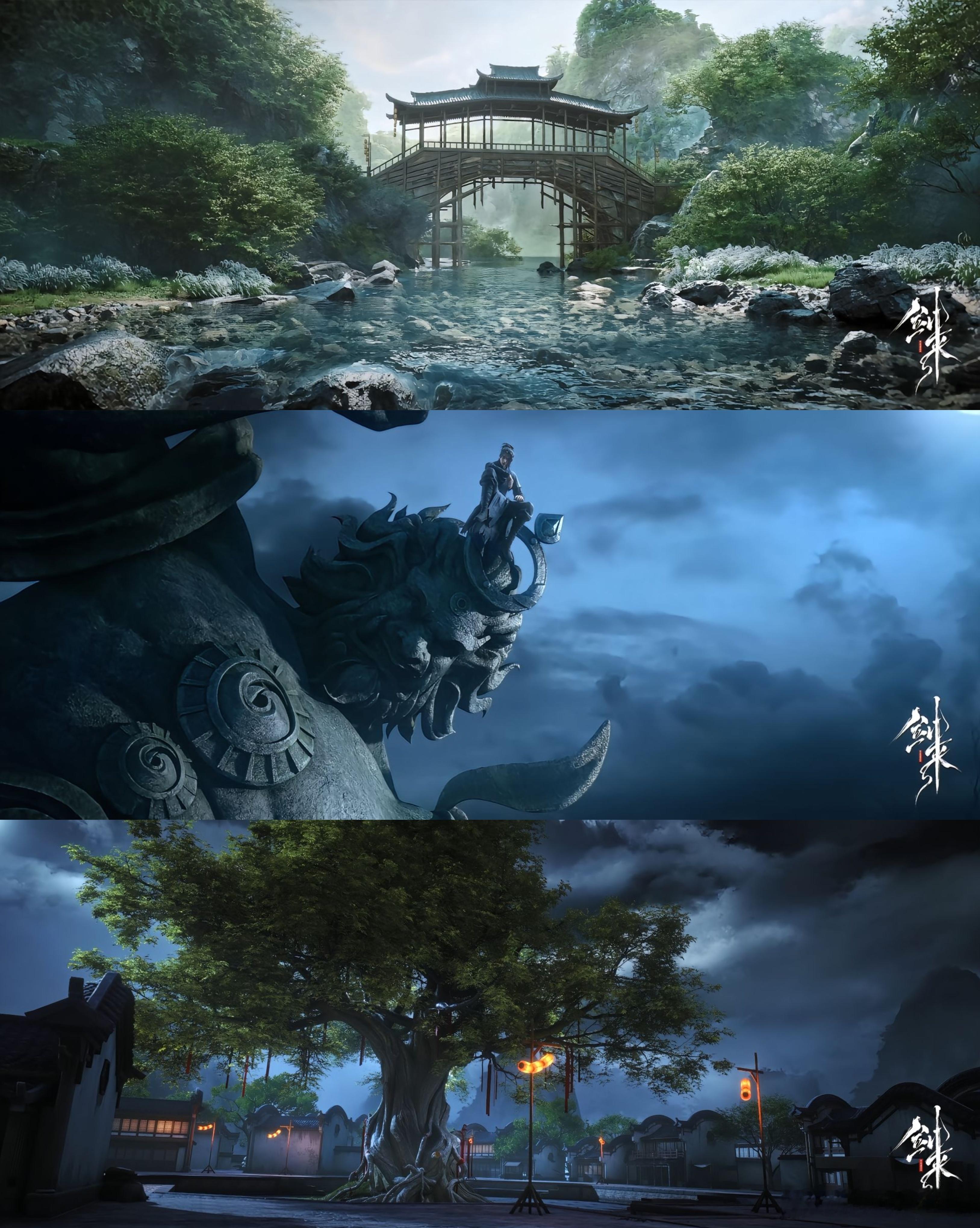 剑来动画水墨画风加上江湖侠气，《剑来》让人一看就爱上！我已经迫不及待想看到第二