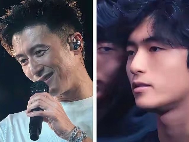 谢霆锋整个脸上最难看的就是鼻子，鼻子不挺，鹰钩鼻子。但是他大儿子的鼻子像张柏芝的