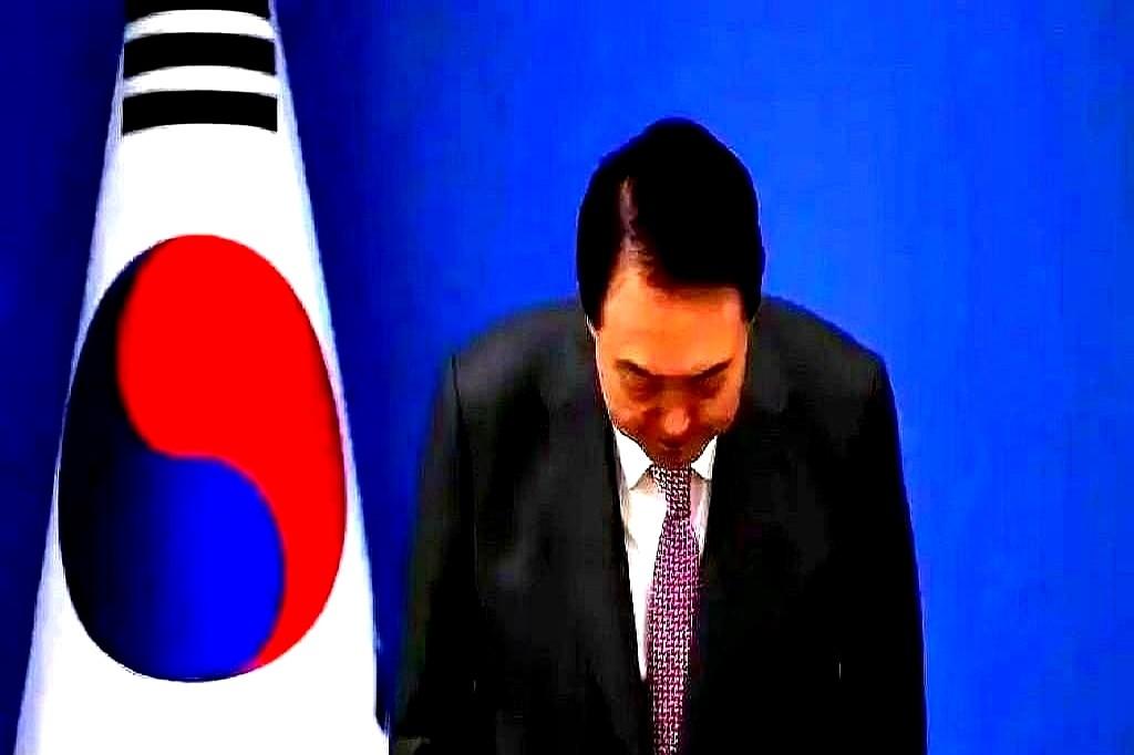 韩国尹锡悦要哭了，韩国总统李在明，他吓得瑟瑟发抖。不过现在最慌的可能是他老婆