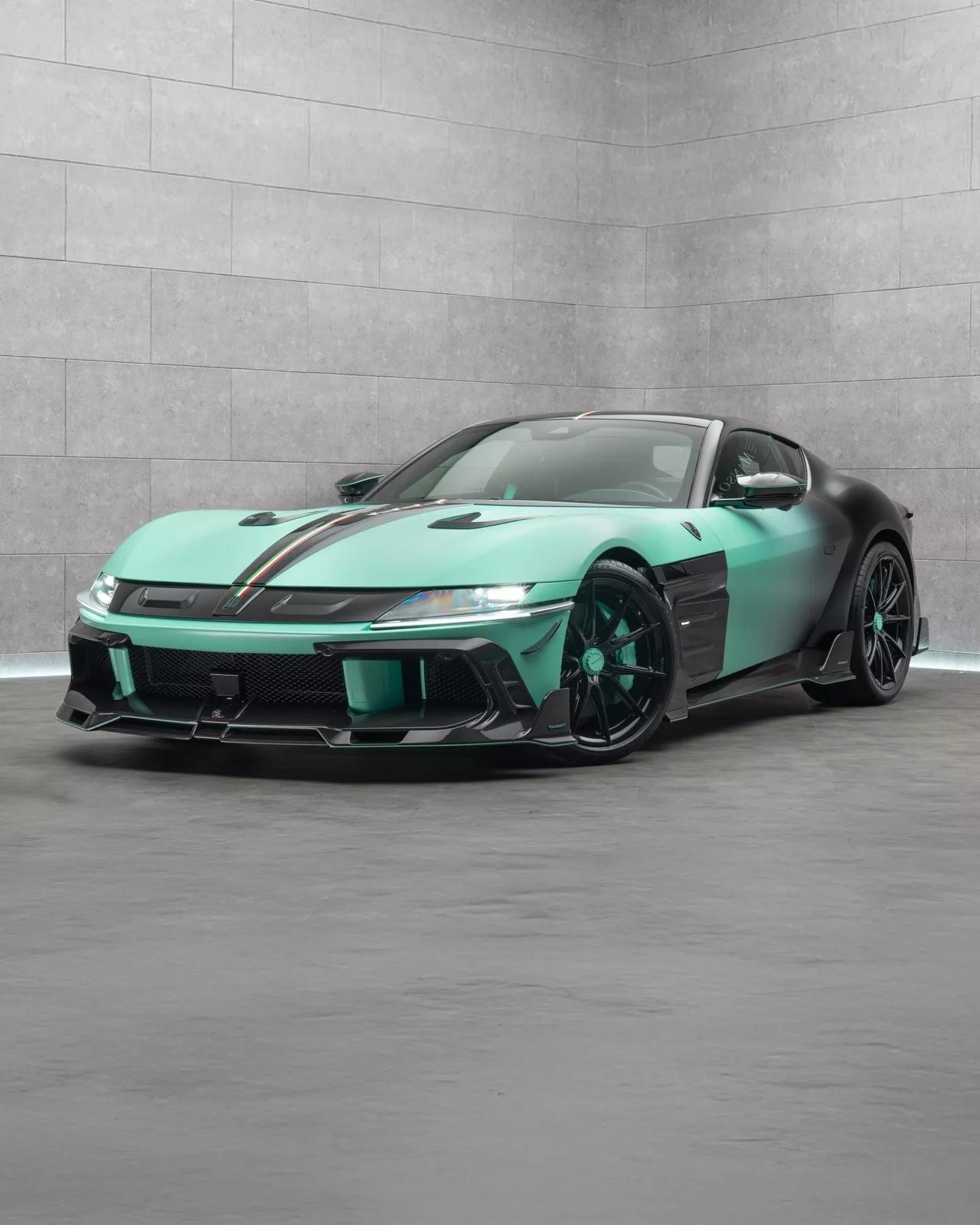 Mansory又发布一款基于法拉利12Cilindri打造的全新定制车型“Equ