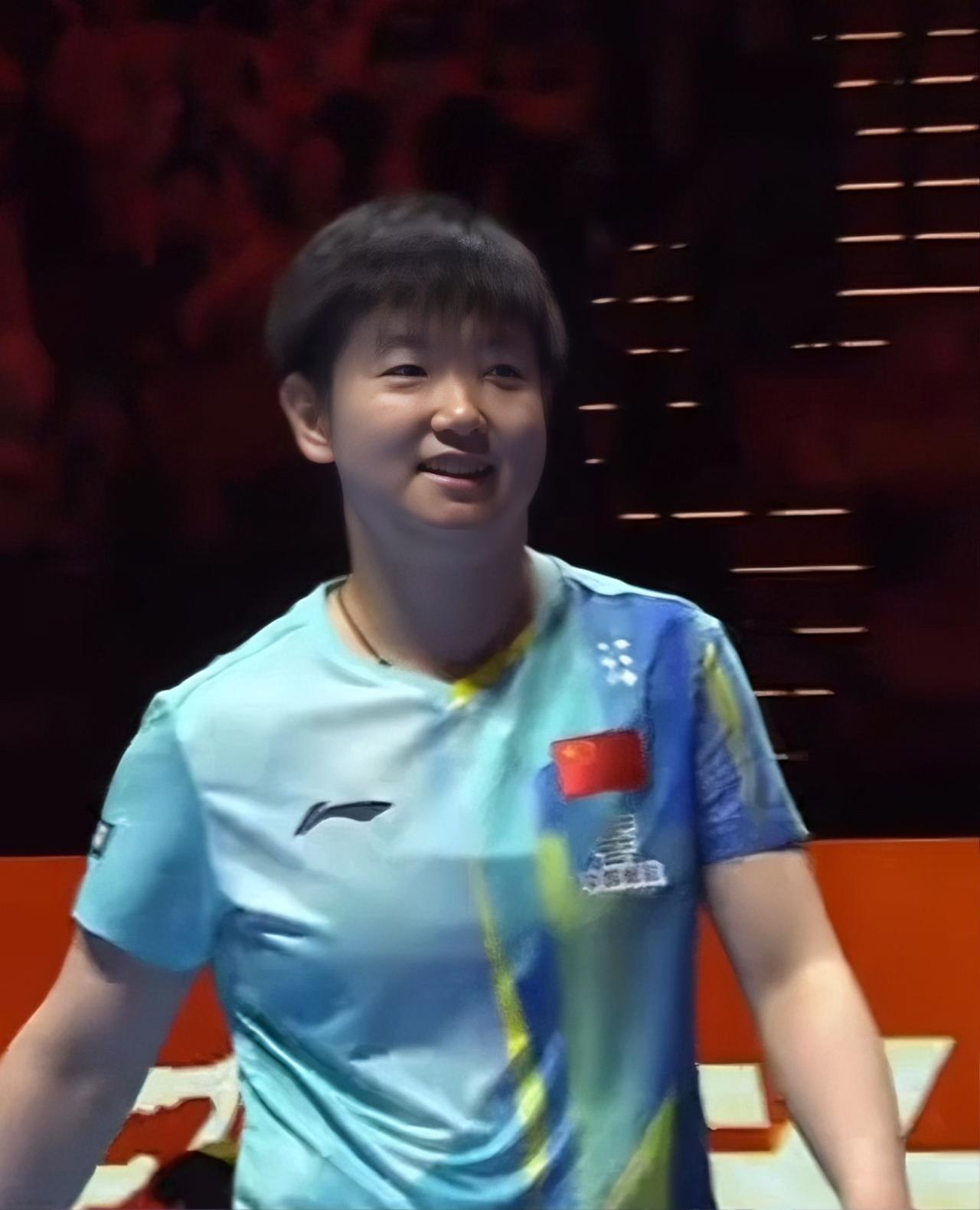 还是有点玄学的，孙颖莎对阵汉娜.高达，决胜局8:10，汉娜.高达只要还赢一