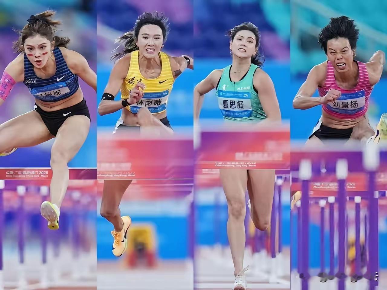 “仨美女”跑不过一“素人”：全运女子跨栏爆冷，平凡亦有高光！...