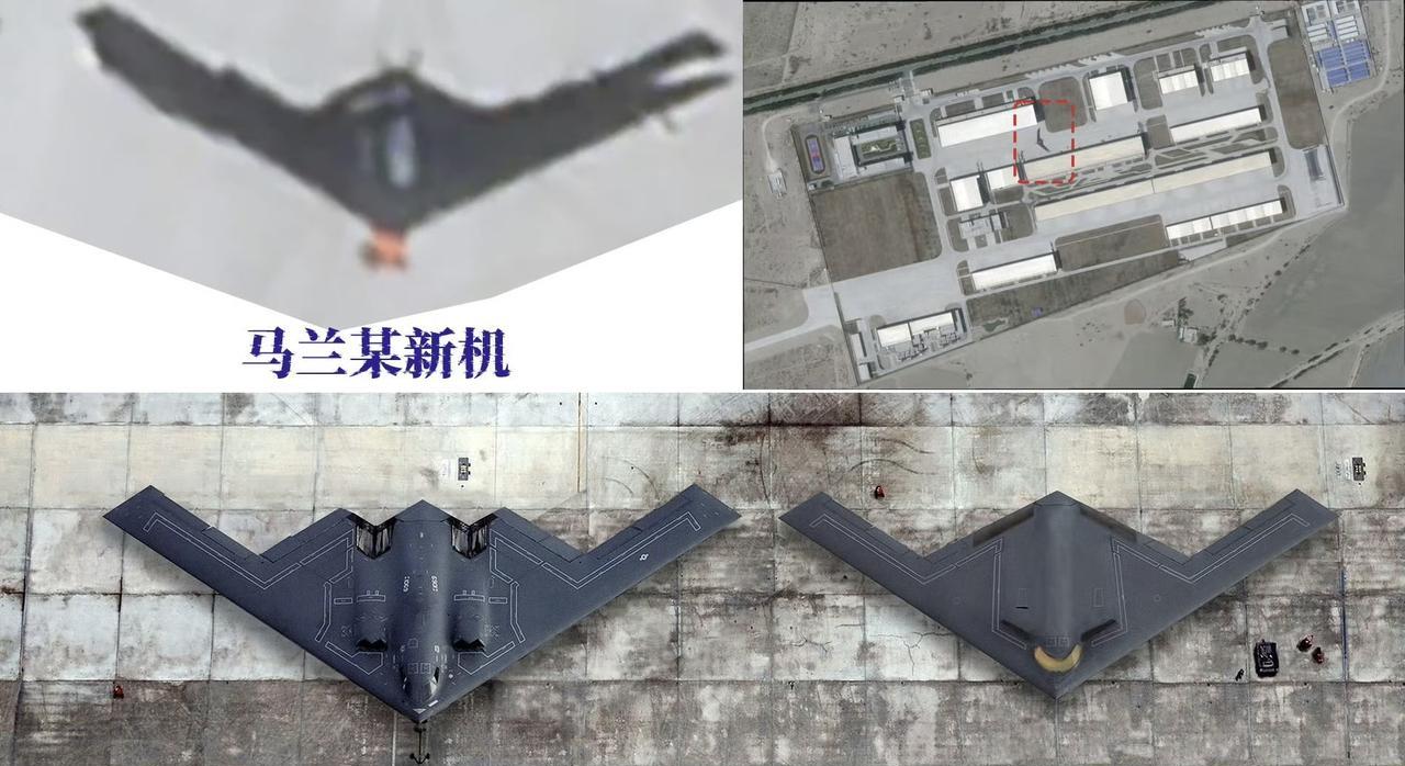 轰20终于要来了？西北某神秘飞行器和B2、B21尺寸对比图！先说一下，这个尺寸