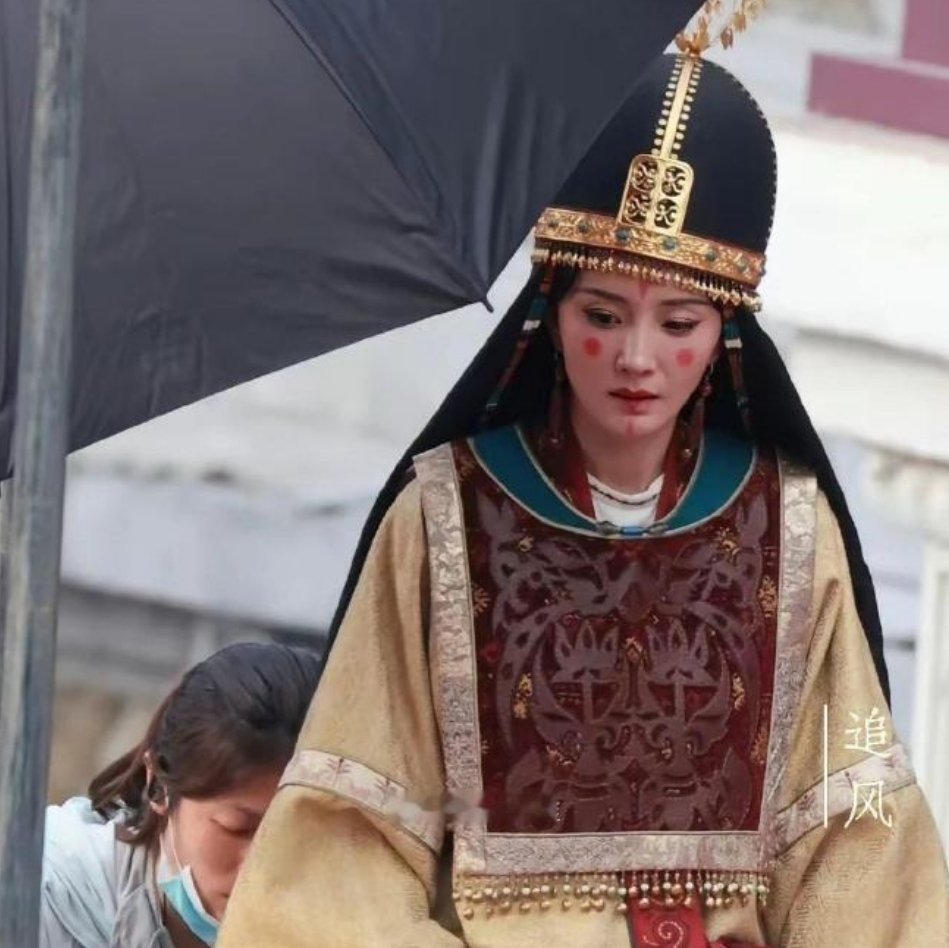 杨幂北魏复原妆，真的很尊重历史