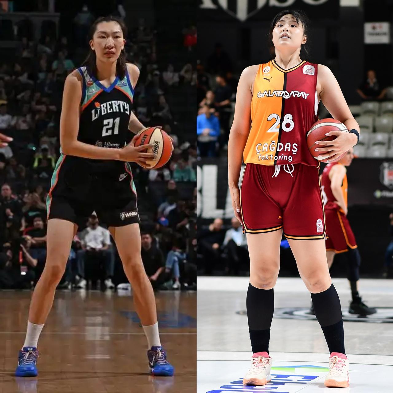 同样征战WNBA！李月汝本赛季在达拉斯飞翼队场均只打10分钟，拿3.9分2.9篮板，对比上赛季场均2