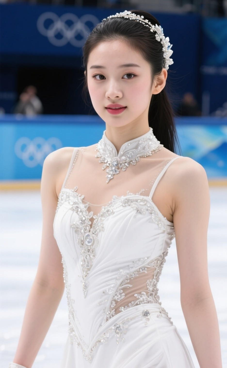 妩媚少妇冰场魅惑摄魂香