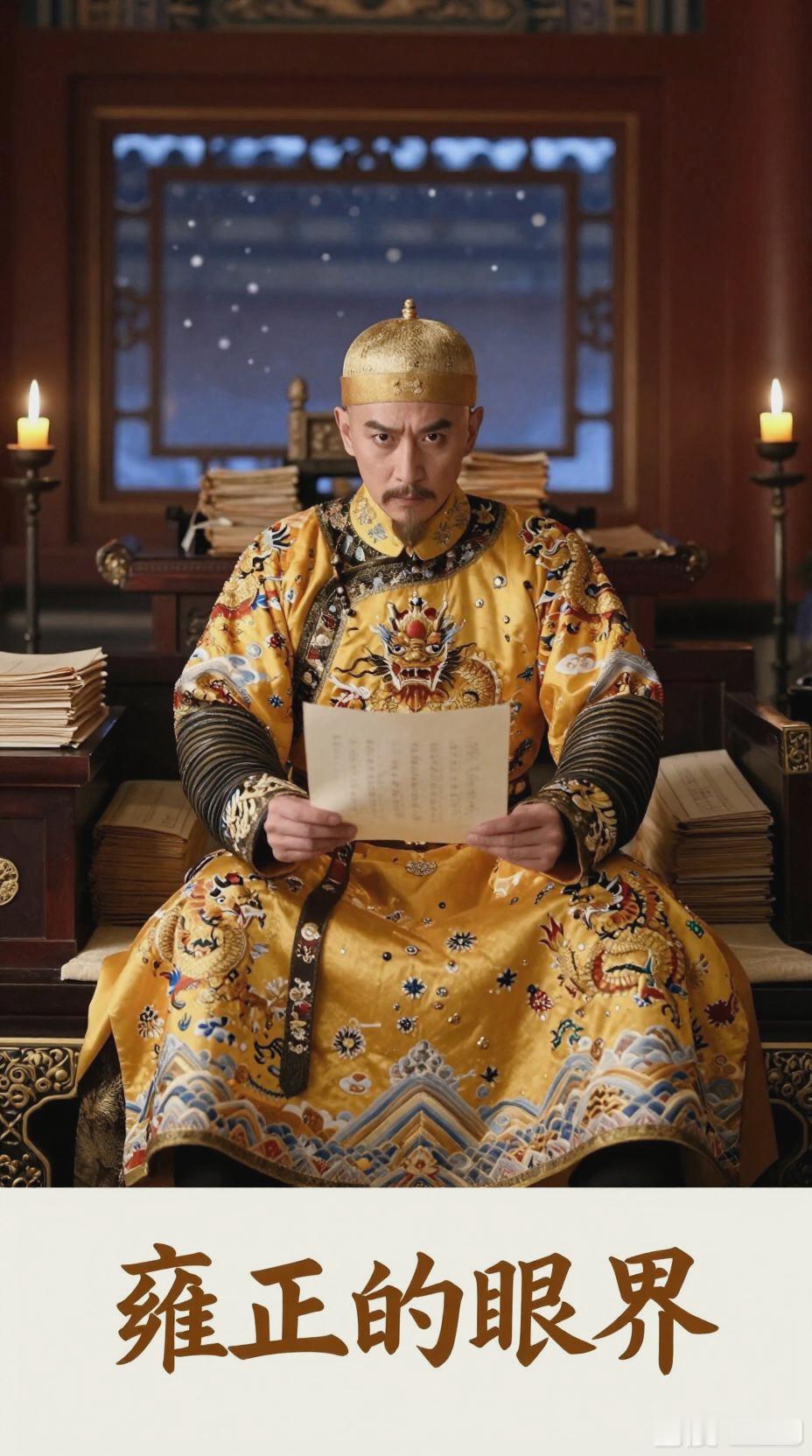 雍正只干了13年？别被骗了，他这是拿命换钱，一天当三天用！(01：圆明园的