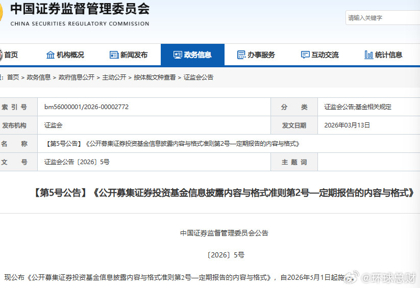 #公募基金调整信披规则##公募基金新增披露7年10年长期业绩##37万亿公募基金