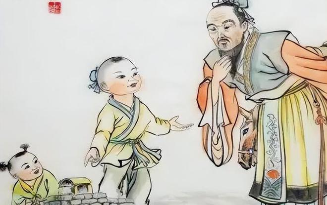 孔子问：“天上有多少星辰，地上有多少谷粒？”底下学子鸦雀无声，突然一名7岁孩童不