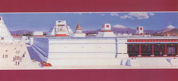 前哥伦布时代的中美洲城市干净整洁，规划有序令人遗憾的是，西方媒体把它描绘成非常无