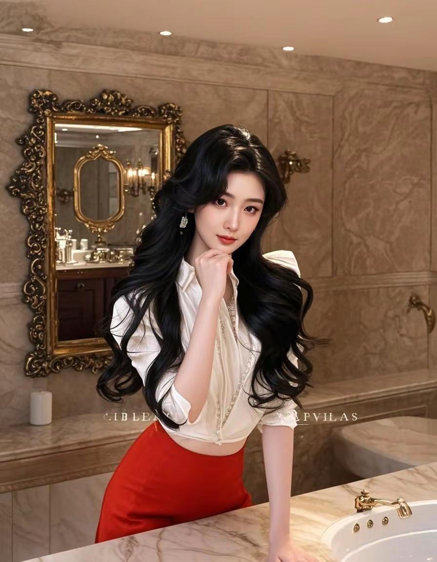 红裙子女孩
