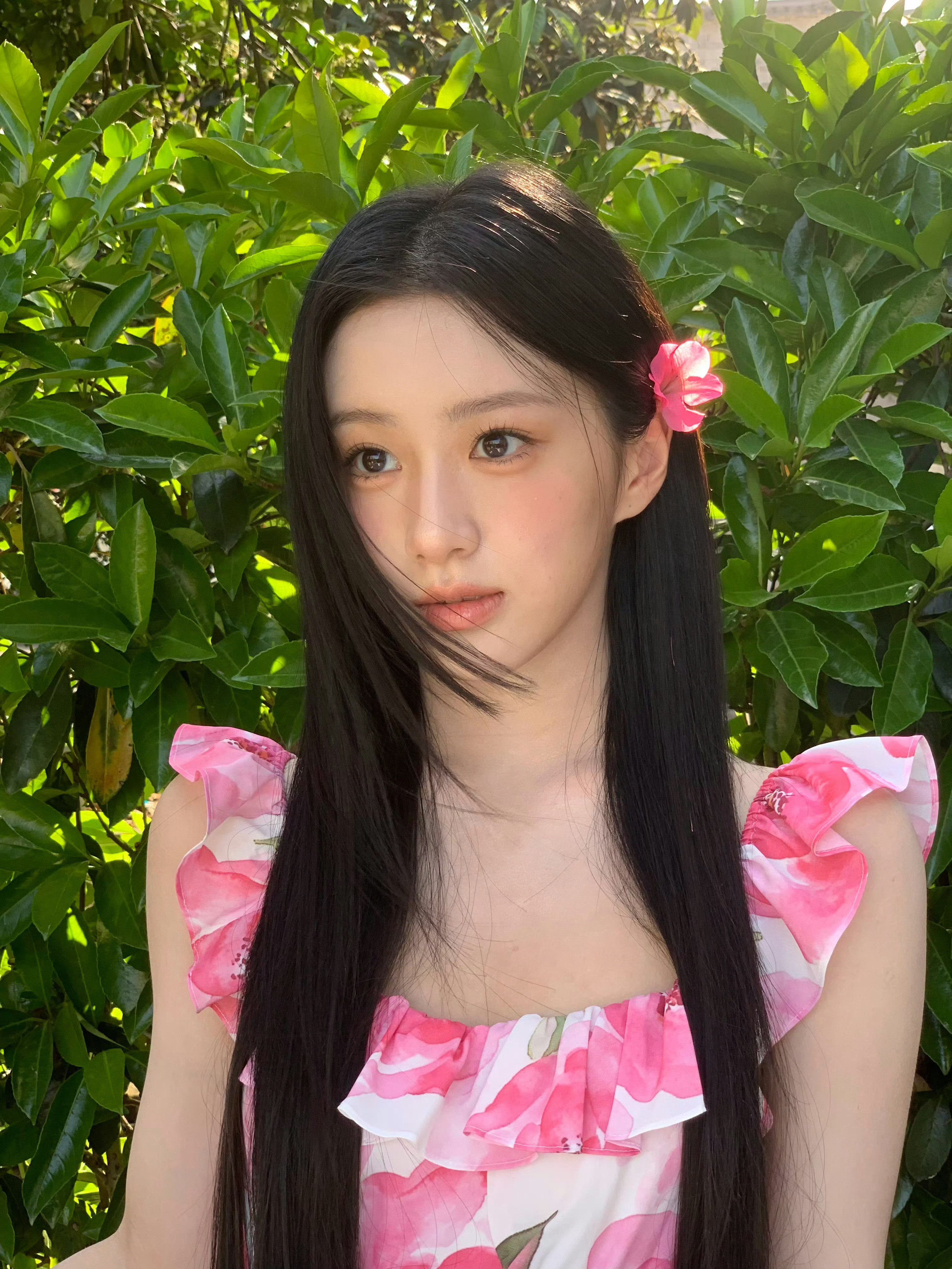 敬这随手一拍就是头像的人生呐～🌺​​​