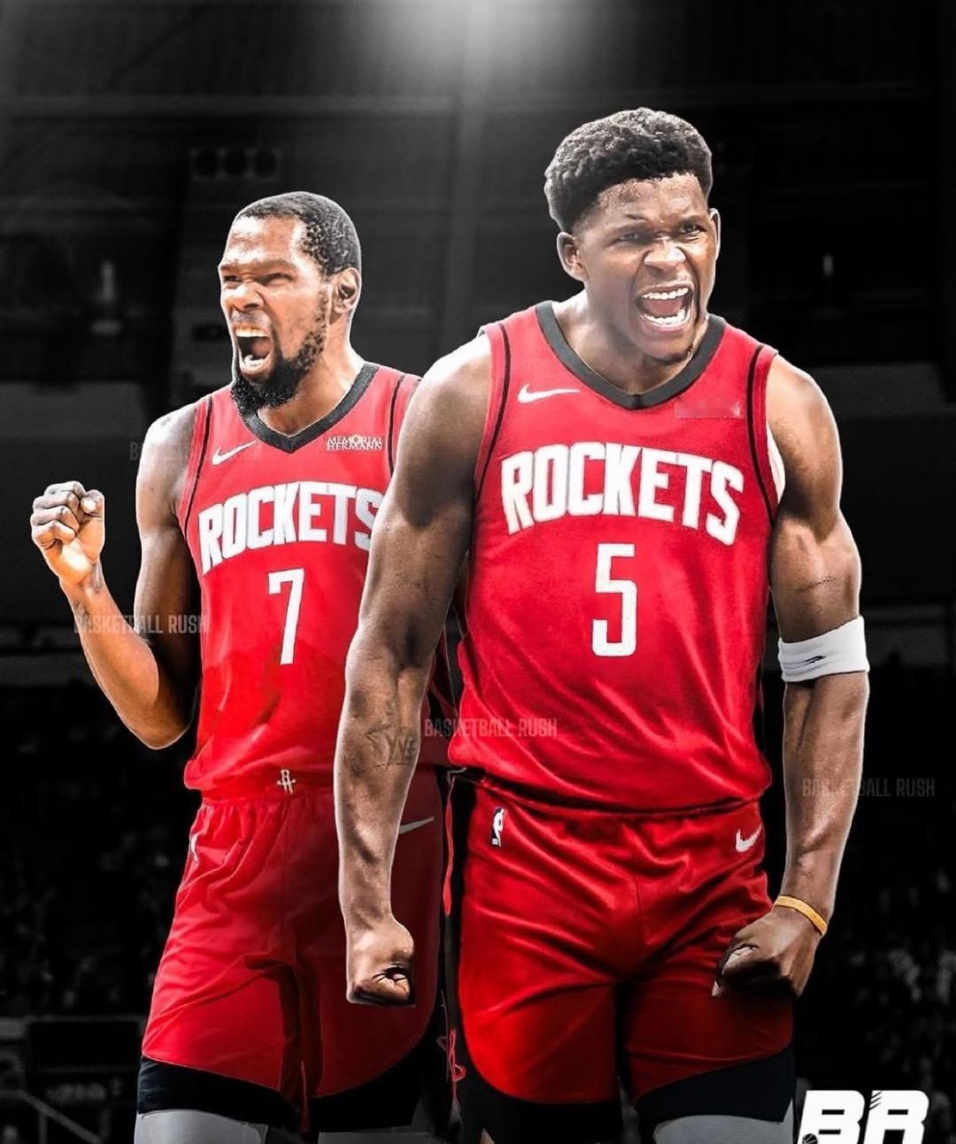 据报道，休斯顿火箭队对安东尼·爱德华兹表现出了浓厚的兴趣，视他为球队长期发展的基