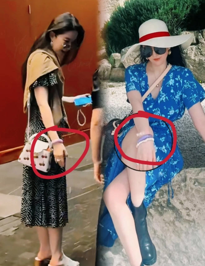 刘亦菲不愧是“神仙姐姐”，连品味都这么独特！她去三里屯时，身上最贵的就是那只紫