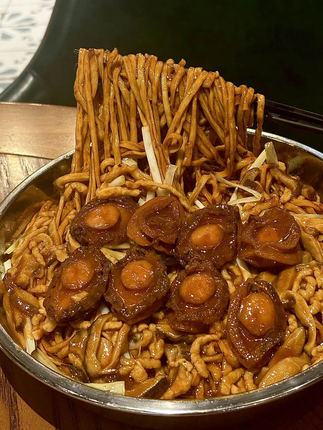 广州目前封神的鲍鱼伊面！！！！！！