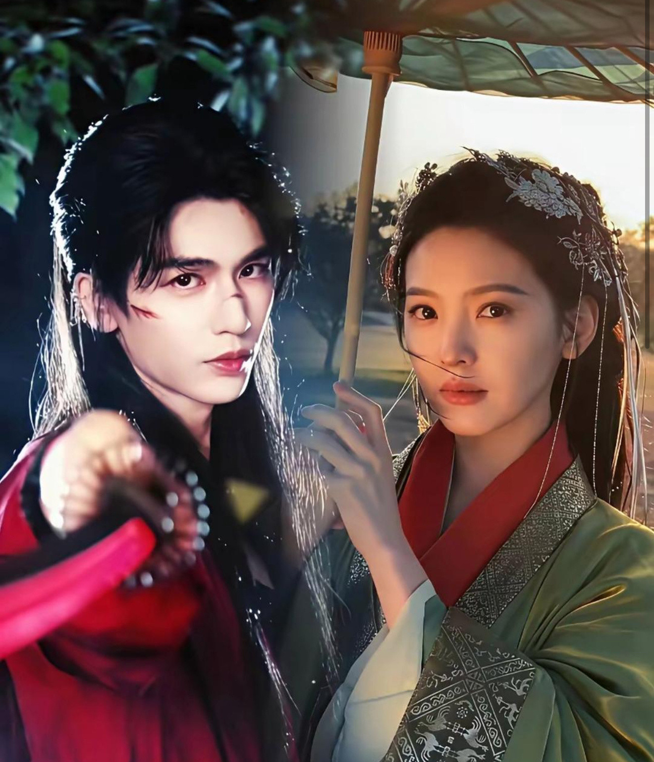 张凌赫新作《刺棠》的女主人选几经更迭，如今终于尘埃落定锁定章若楠。单从适配度来看