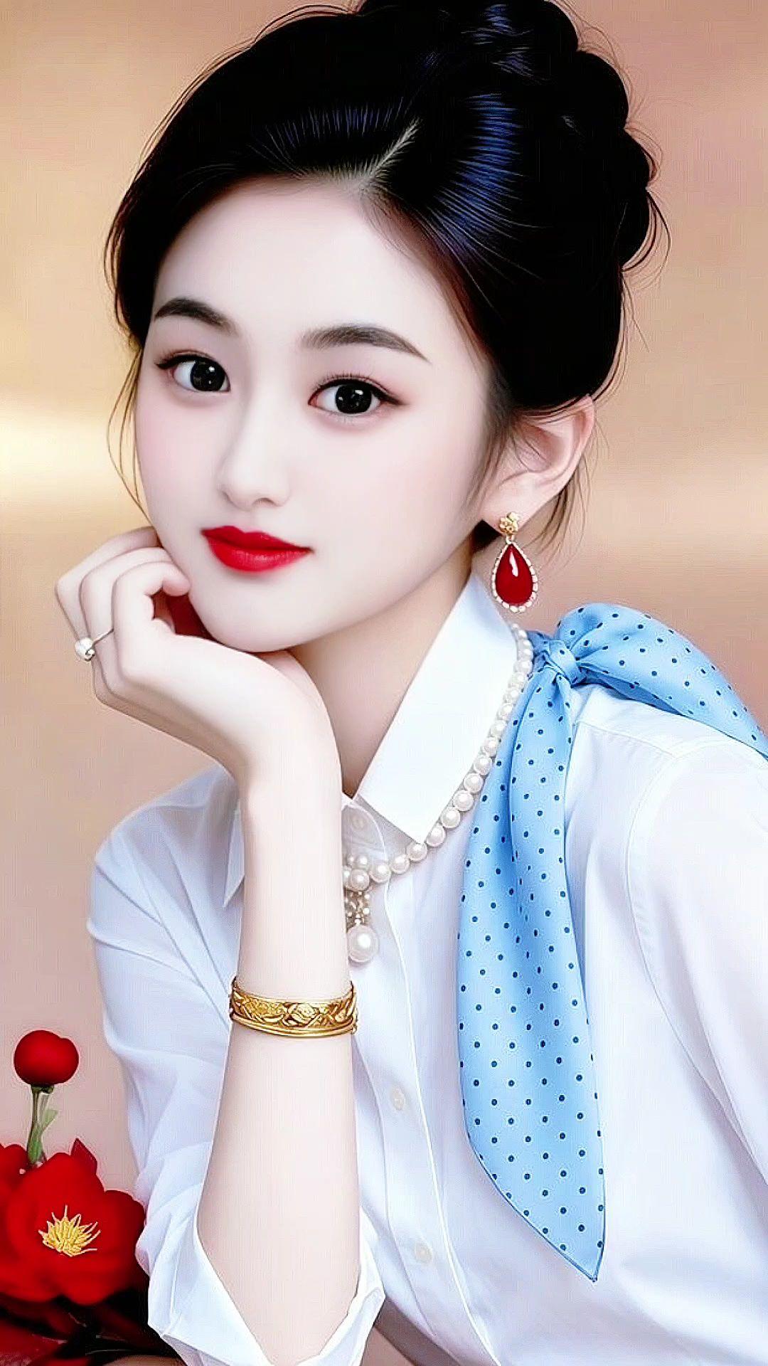 东方美惊艳优雅气质职业装御姐