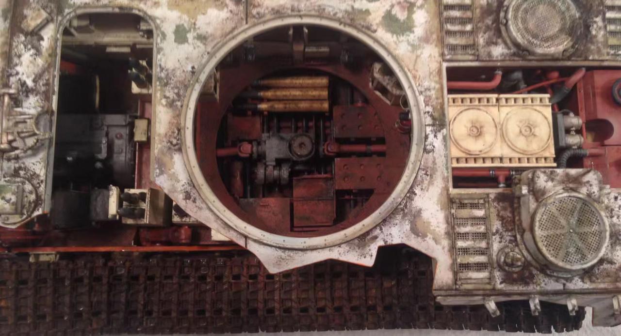 1/35豹式坦克。国外模友作品