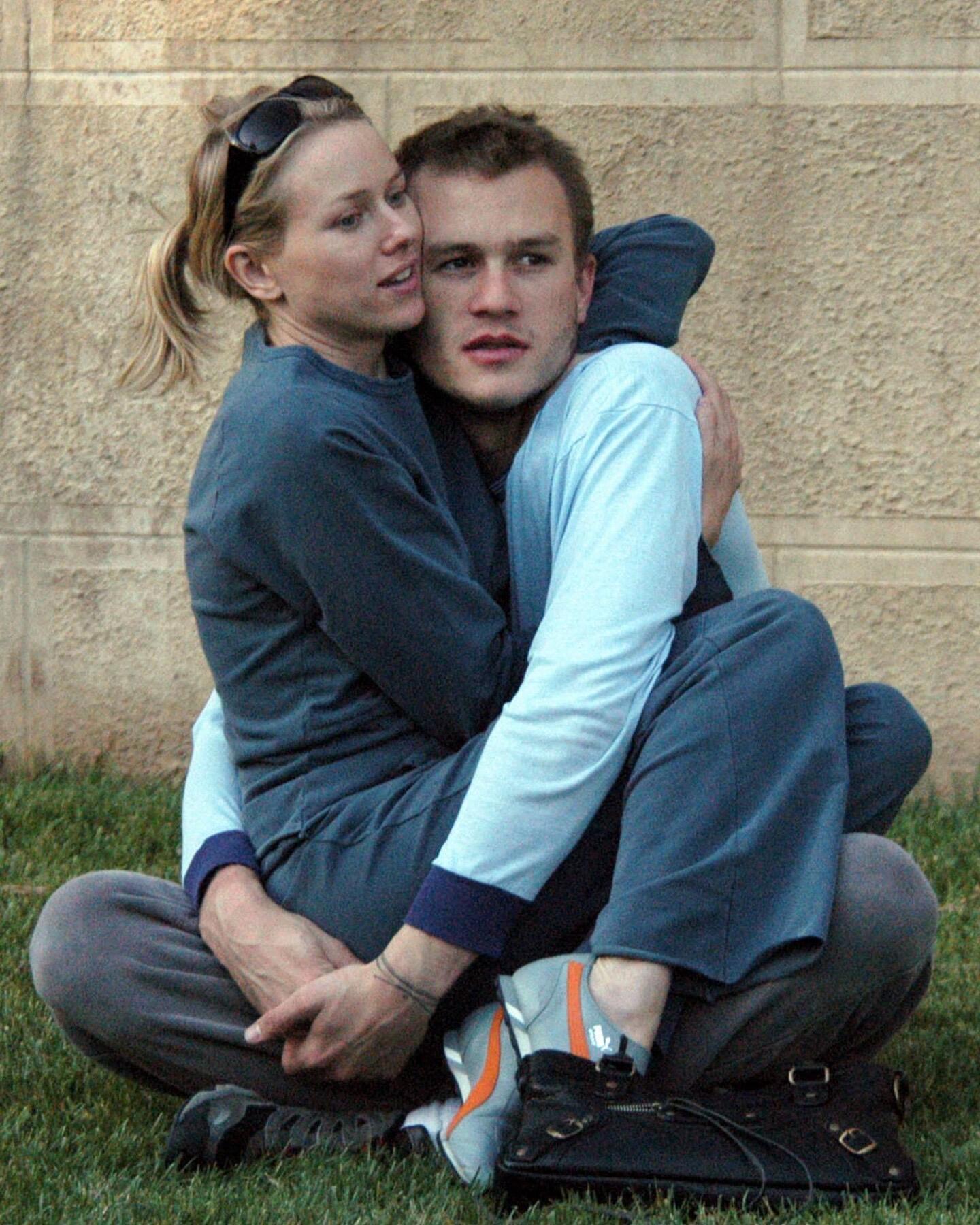 热恋期的希斯·莱杰和娜奥米·沃茨