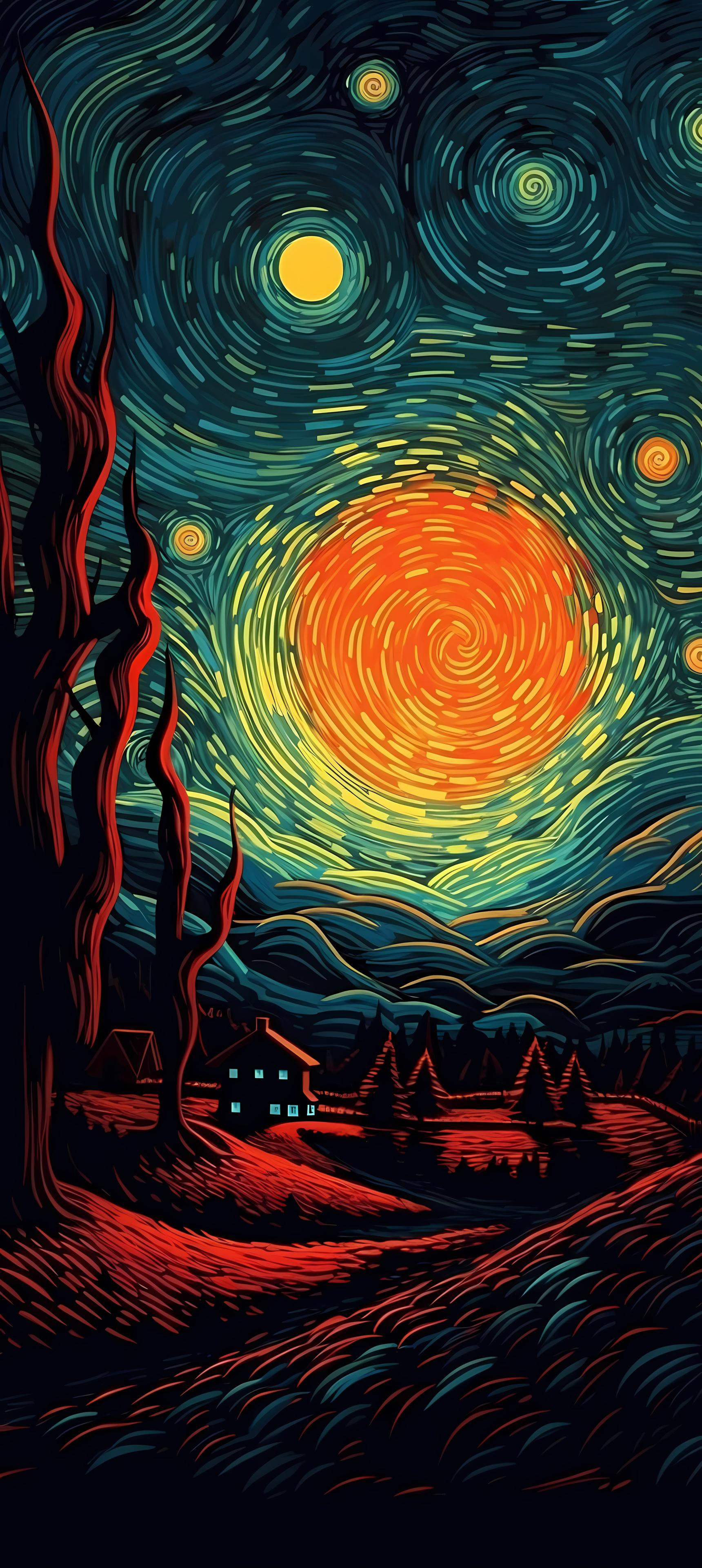 壁纸又一组，天上的星星不眨眼！壁纸手机壁纸夯壁纸壁纸