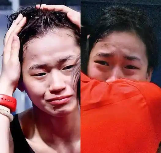 🌛谁能料到，坐拥1800万粉丝、在跳水台上无人能敌的奥运冠军全红婵，居然被