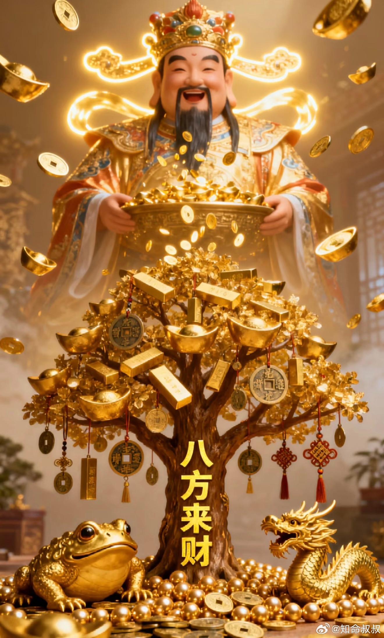 财神到🙏诚心祈求财库安稳，化解流年冲库散财之象，规避医疗、人情、盲目消费等突发