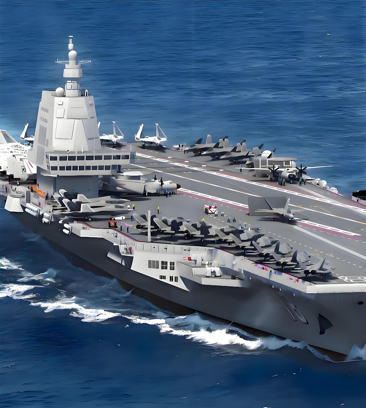 美国等西方国家，极力唱衰福建舰，只有一个原因!福建舰入列以来，美国等西方国家，