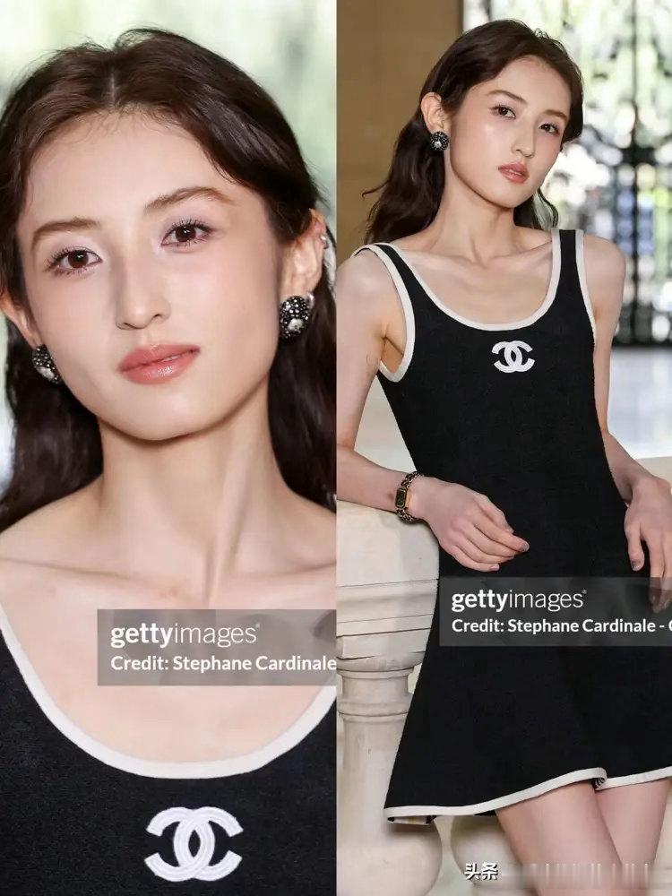 张子枫赢麻了，22岁的她，把同龄的单依纯衬得像个小姨。同样是香奈儿高定秀，同样