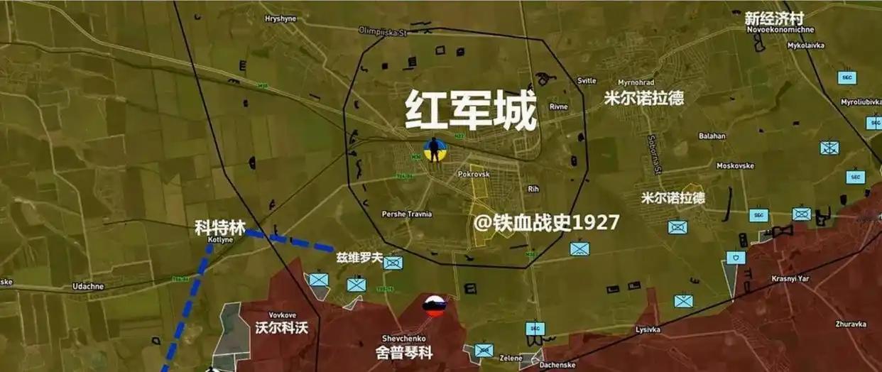 红军城难打是有原因的，外围有解救的乌克兰军队，围点还需要打援。此外，俄军以轰炸为