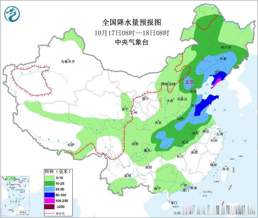 【降水发展】昨天到今晨，西南地区的降雨发展增多，云南部分地区出现了大雨-暴雨，并