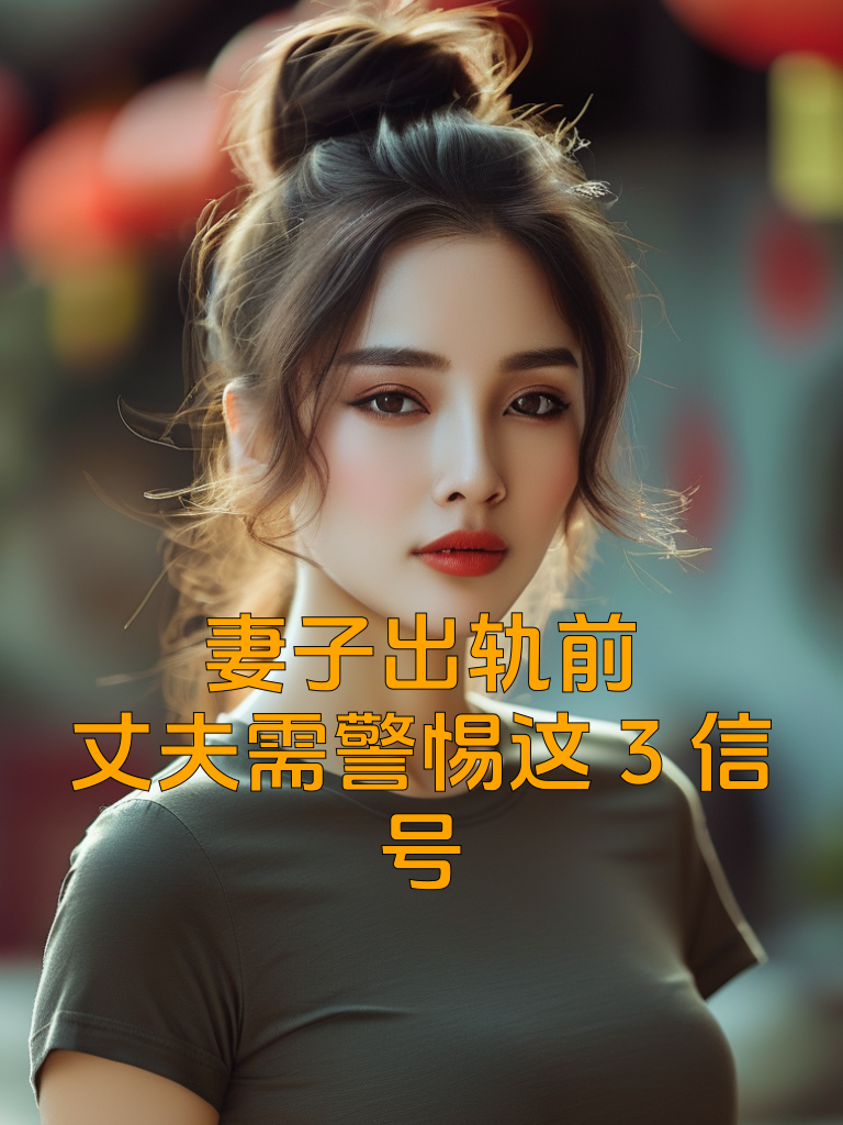 妻子出轨前，丈夫需警惕这3信号