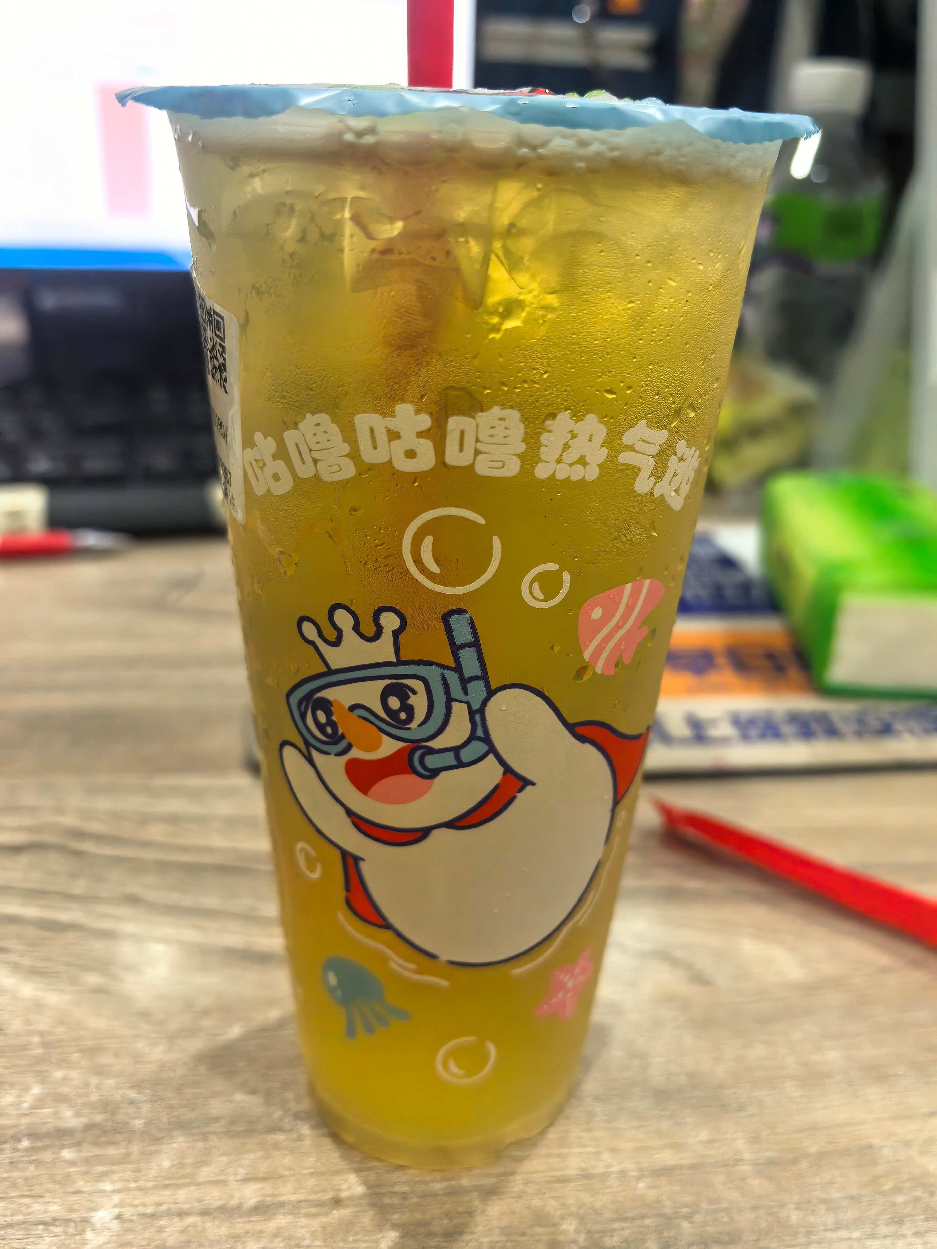 虽然真的很便宜~但是真的不好喝~☃️​​​