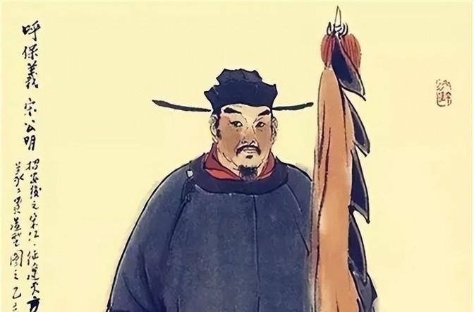 宋江死前才恍然大悟，梁山真正的老大从来不是自己，也不是晁盖。吴用，外号“智多星