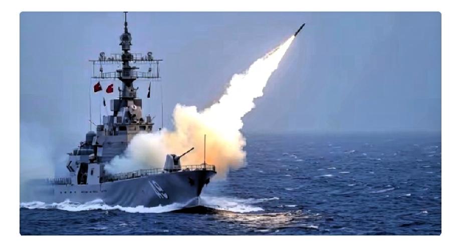 日本这是在玩火！中国随时可能会开火！12月7日，东方大国海军在某海域进行军