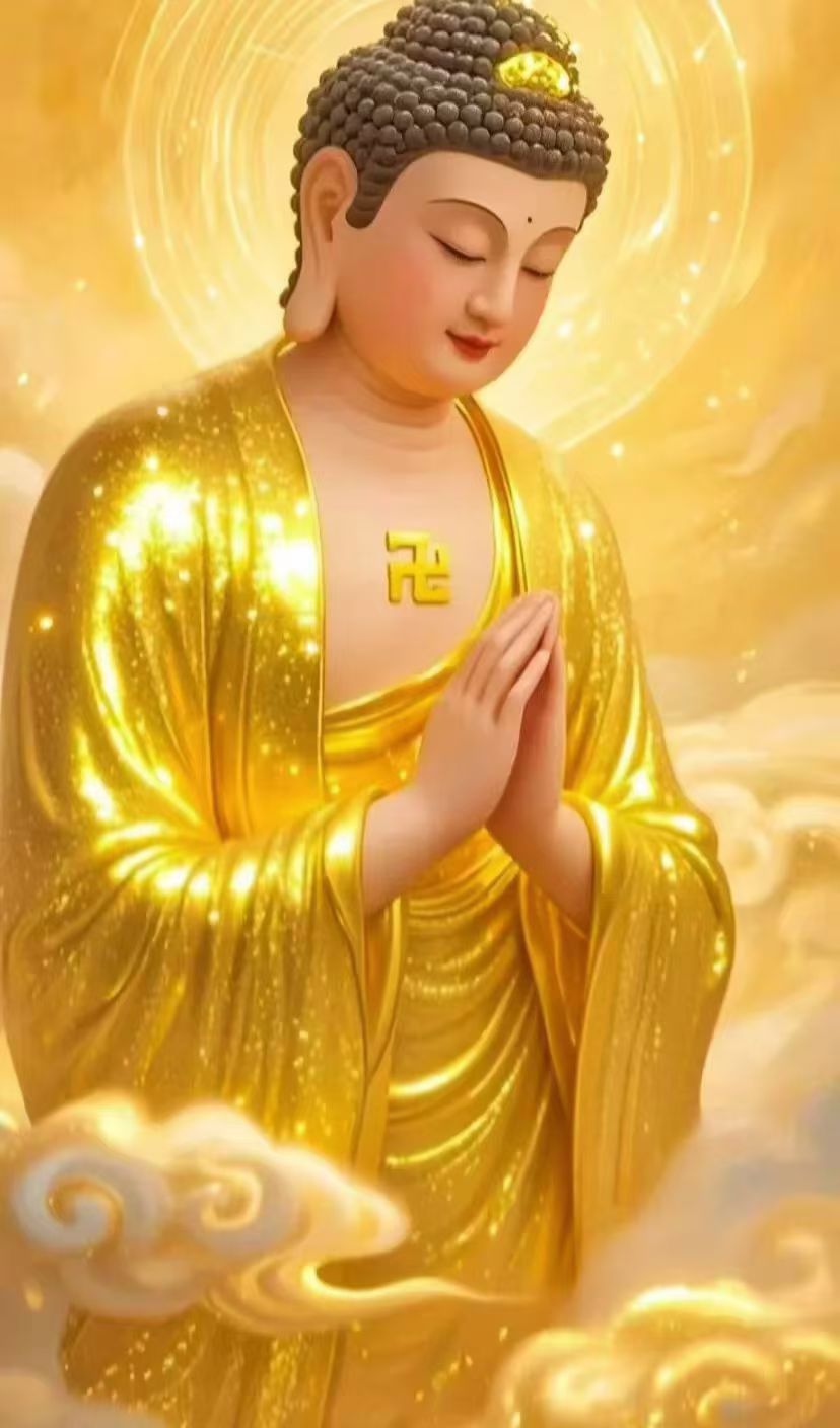 晨起礼佛今日为农历六月十五，顶礼南无阿弥陀佛点赞分享，转发祈福，祈愿以孝为先