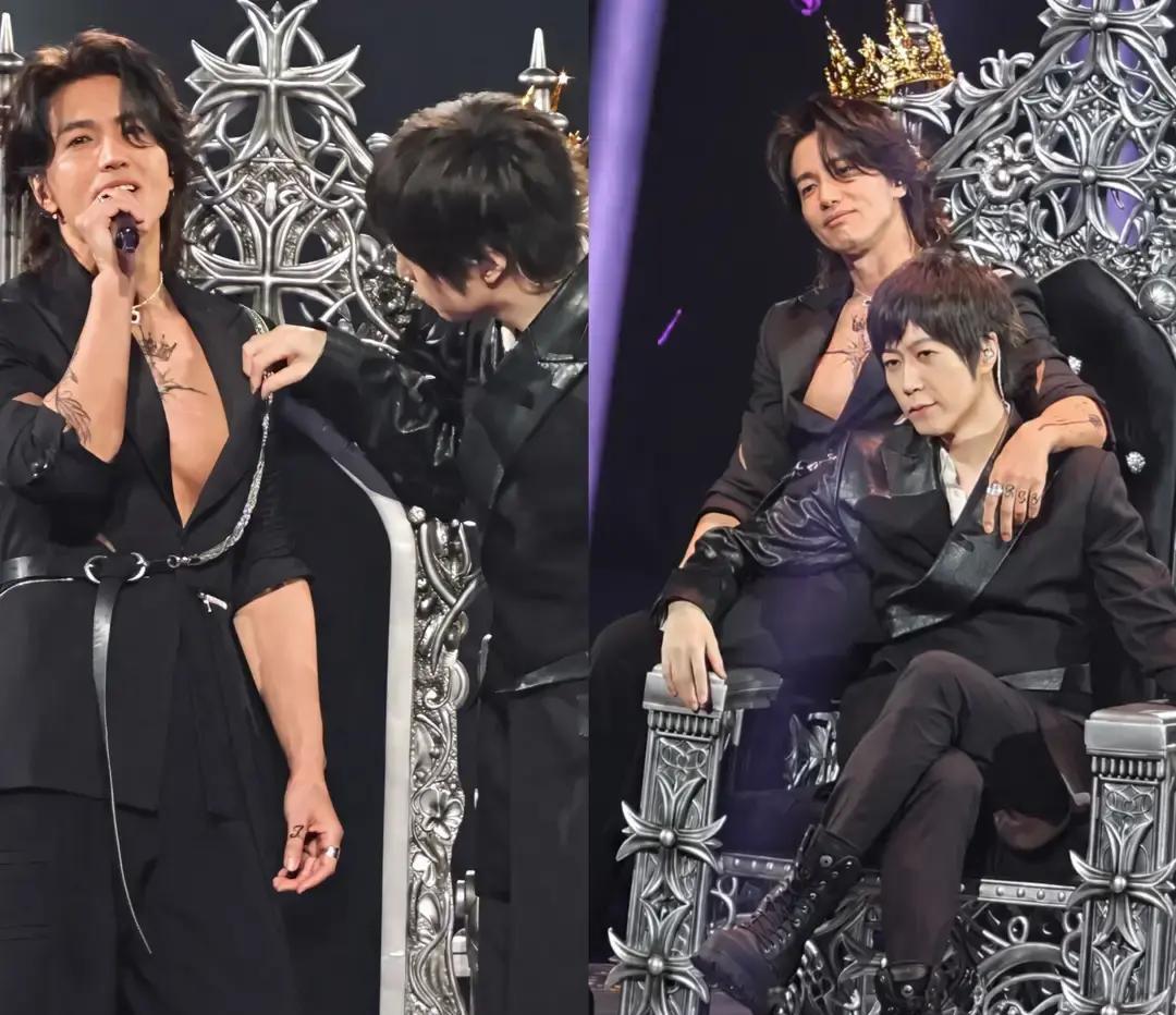 阿信手指刚扯开言承旭衬衫一秒，言承旭就笑了。他没护住衣领，也没愣住。他笑着后