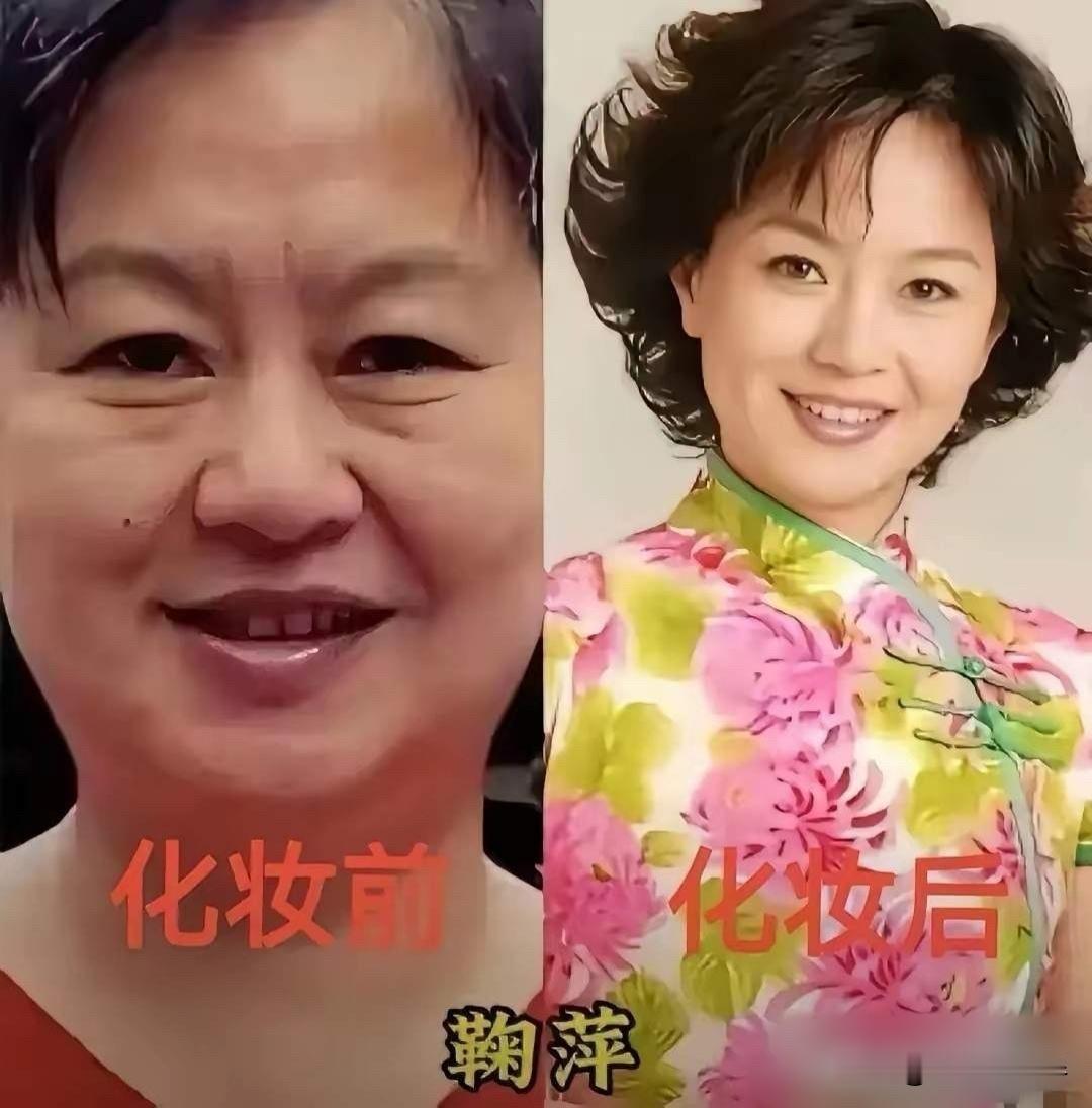 倪萍、周涛、董卿……央视主持卸妆前后对比！化妆是职业需要，素颜才是生活本真。