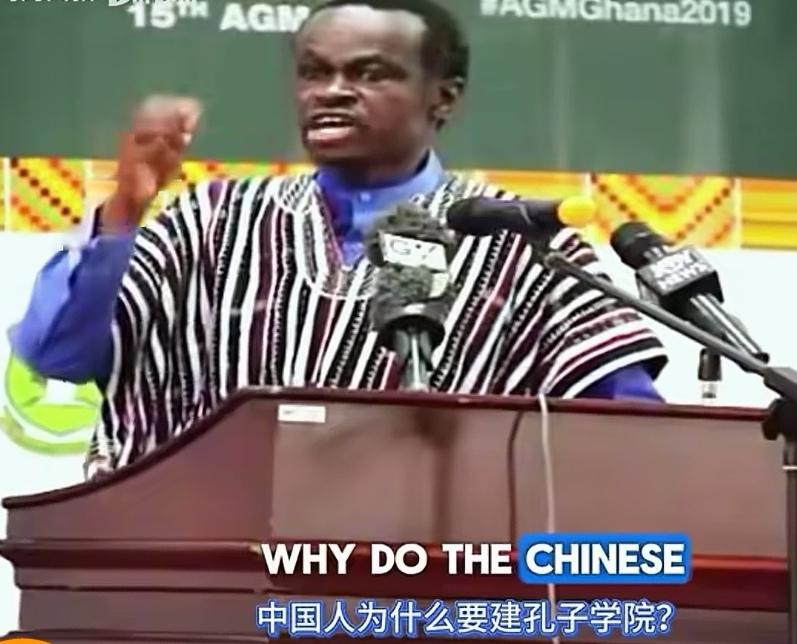 这位非洲的学者，真的不太友好！他竟然说，中国去非洲是为了什么？你们可以去看看在非