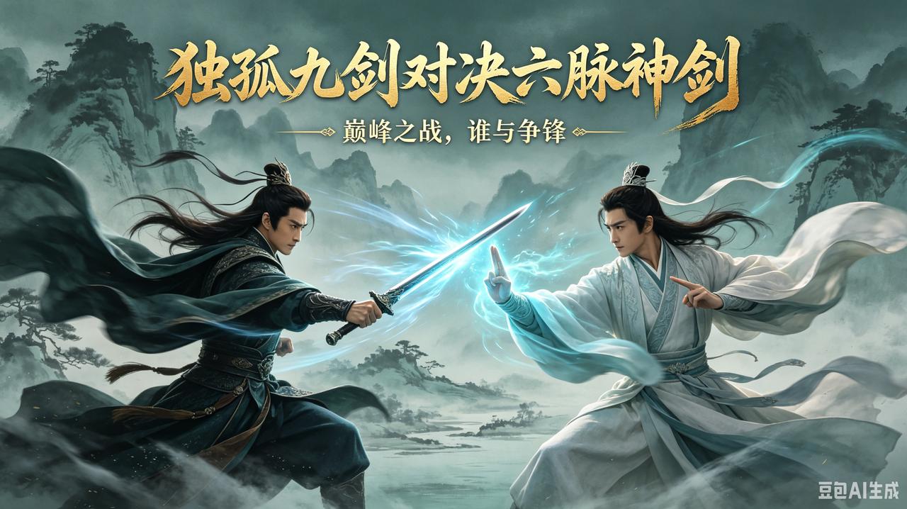 独孤九剑号称破尽天下剑法，那么能不能破掉大理段家的六脉神剑呢？我认为不能。