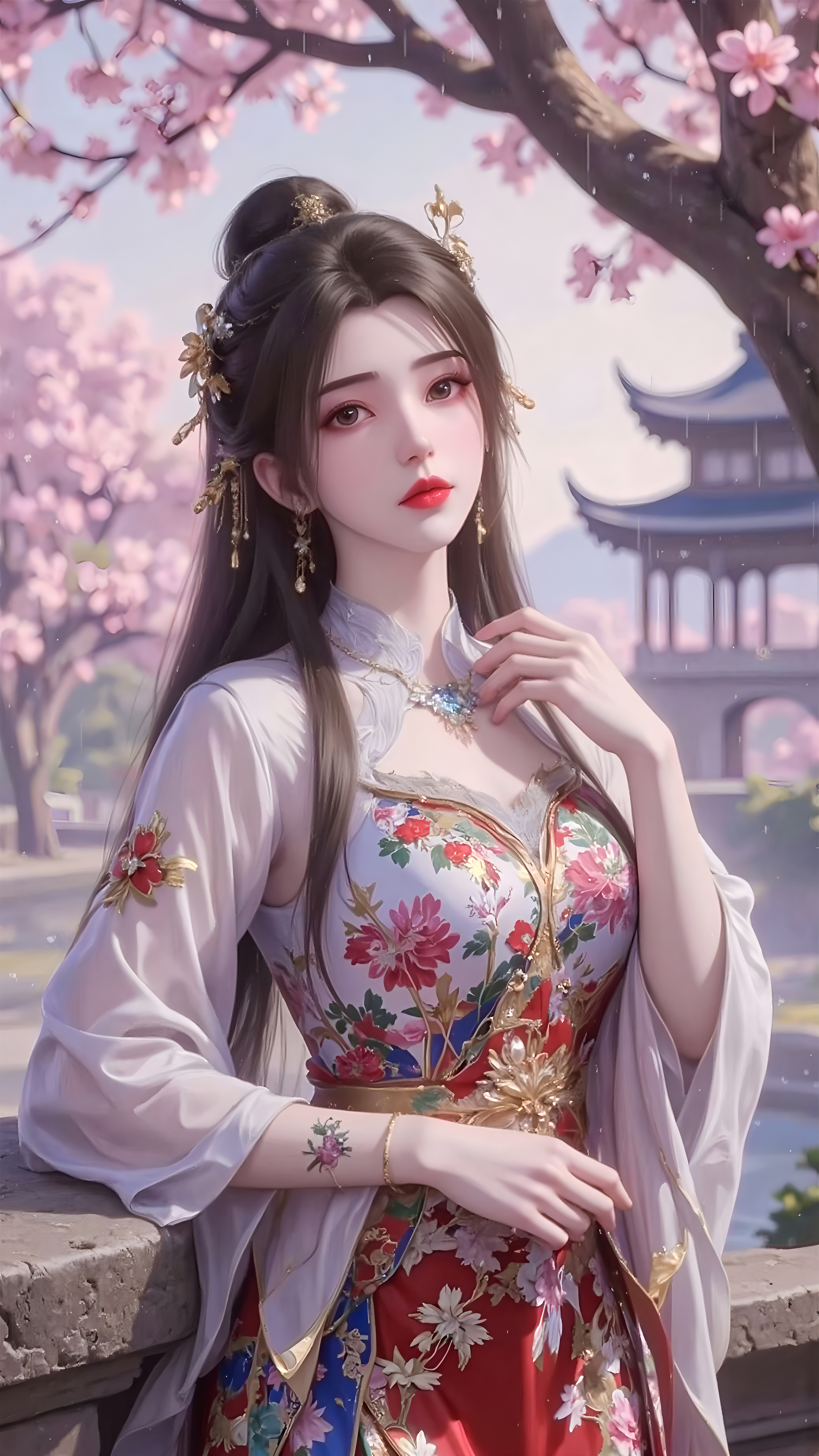 李慕婉哪一款建模才是颜值天花板？白月光的脸真的无敌了【国漫壁纸】