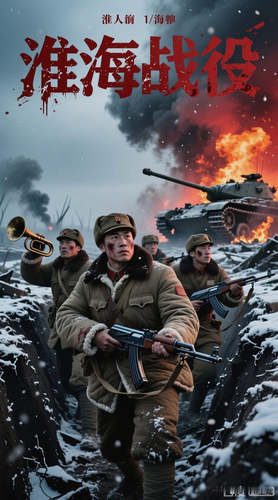 淮海战役敌方80万。其中有一个兵团从未与我军正面照面，没放一抢，只顾拼命一路西