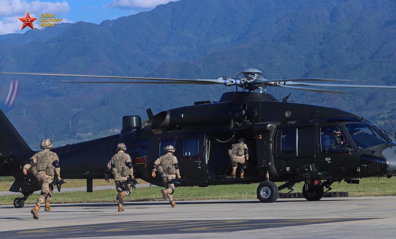 好图，75集团军空中突击旅