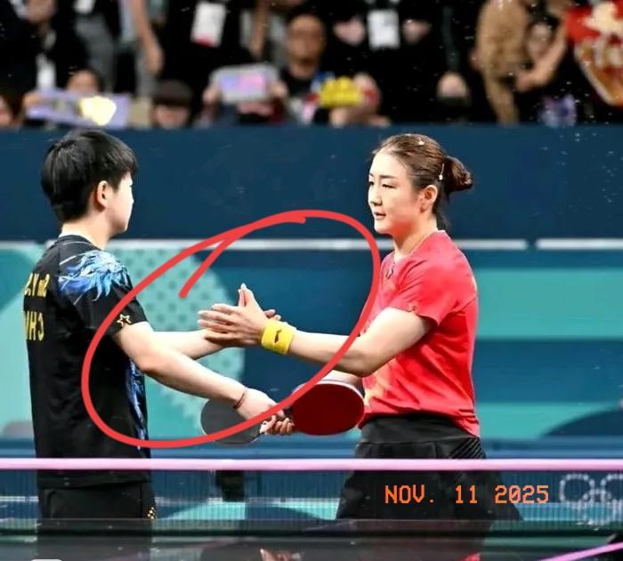 看了陈梦的比赛，真的有几点感触不吐不快！首先，陈梦和孙颖莎这对“梦莎大战”